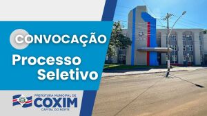 Prefeitura de Coxim convoca professores aprovados em processo seletivo
