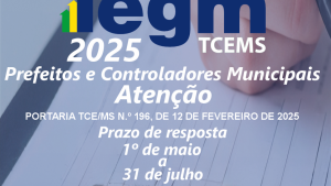 Começa dia 1º de maio prazo para envio das informações sobre IEGM