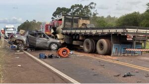 Ultrapassagem proibida deixa dois mortos na BR-262