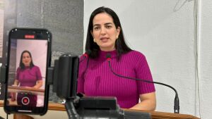 Vereadora Adriana Nabhan intensifica agenda com foco em inclusão, infraestrutura e políticas sociais em Coxim  