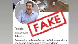 Governador de MS denuncia perfil falso dele criado para dar golpes