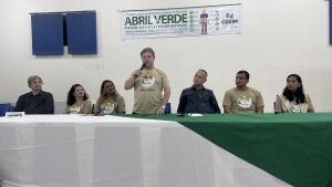 Prefeitura de Coxim promove evento Abril Verde focado na segurança de trabalhadores da construção civil