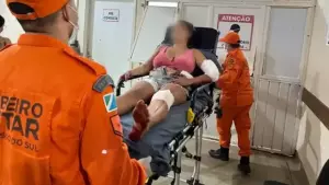 Rapaz que deu sete facadas na ex-esposa na frente dos filhos em Coxim é preso em Costa Rica 