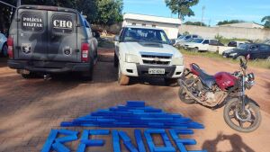 Em Coxim, Batalhão de Choque apreende 5 armas, quase 60 kg de drogas e prende 3 em ação da Operação RENOE 