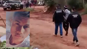 Câmera de segurança registrou jovem sendo espancado até a morte em MS