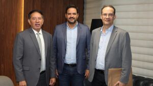 Gerson Claro recebe diretoria da CCRMSVia/Motiva e convoca reunião com comissão da BR-163