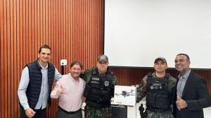 Drone reforça fiscalização ambiental em Coxim