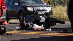 Motociclista sofre parada cardiorrespiratória após acidente na BR-163 