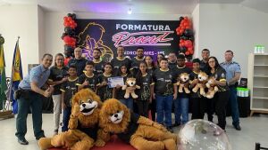 Polícia Militar e Prefeitura realizam formatura do PROERD em Pedro Gomes