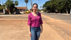 Vereadora Adriana Nabhan fiscaliza obras da rede de esgoto e cobra qualidade nos serviços realizados em Coxim