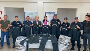 Mais segurança para Coxim: novos uniformes para a Polícia Militar