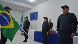 Polícia Militar realiza solenidade de troca de comandante do Comando de Policiamento de Área 6 em Coxim