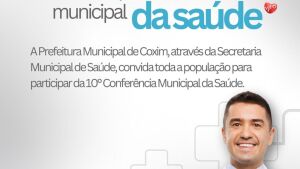 Coxim se prepara para a 10ª Conferência Municipal da Saúde