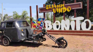 Híbrido e diferentão: a história por trás do veículo exótico que está roubando a cena em MS