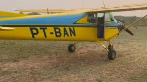 Avião que explodiu e matou quatro no Pantanal era da década de 50 e não podia voar à noite