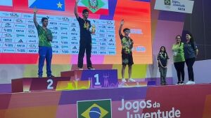 Pedro Dourado é campeão brasileiro dos Jogos da Juventude no ciclismo de estrada