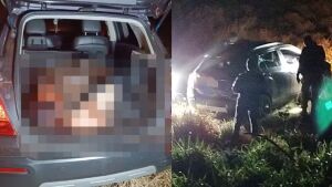 PRF é acionada para acidente e acha corpo de homem escondido em porta-malas de carro em MS 