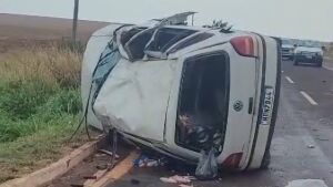 Identificado jovem que morreu no acidente em São Gabriel do Oeste