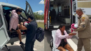 Pai realiza parto por telefone antes de resgate aéreo em área de difícil acesso do Pantanal