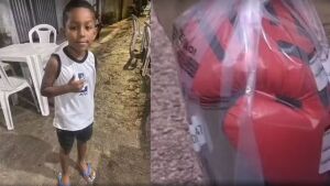 Menino de 6 anos é encontrado morto dentro de mala