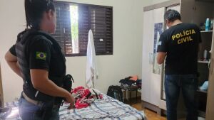 Polícia Civil em Coxim cumpre mandados por divulgação de cena de estupro 