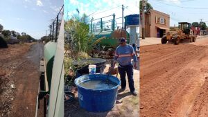 Secretaria de Obras de Coxim intensifica ações de infraestrutura e abastecimento de água