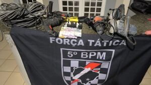 Polícia Militar em Coxim prende homem por tráfico de drogas e receptação 