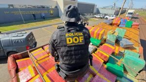 Com mais de 196 toneladas, DOF tem a 2ª maior apreensão de drogas da história em MS