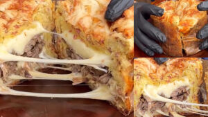 Cadê o limite? Panetone de churrasco com queijo e carne assada é a nova loucura do Natal