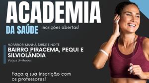 Prefeitura de Coxim abre inscrições para a Academia da Saúde