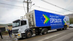 Coxim recebe Carreta de Saúde da Mulher para ampliar atendimento especializado à população