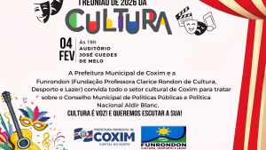 Prefeitura de Coxim promove primeira reunião do ano para debater políticas culturais