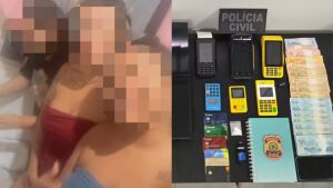 Garotas de programa roubam R$ 3,5 mil de idoso e postam vídeo zombando da vítima dopada em MS