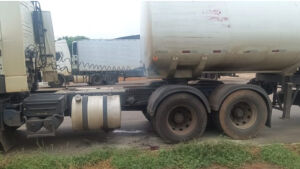 PM resgatam vítimas após explosão de um pneu em veículo de carga inflamável em Sonora 