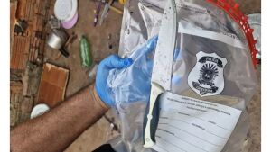 Mãe pode ter sido atingida ao tentar apartar briga entre marido e filho em Coxim
