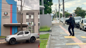 Na 2ª operação da semana, Gaeco amanhece na porta da Prefeitura de Coxim