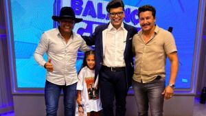 Dupla de Coxim conquista espaço na TV e leva  música para o Balanço Geral MS. Veja o vídeo 