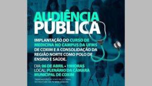 Audiência pública discute implantação do curso de Medicina na UFMS de Coxim