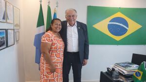 Vereadora Lúcia viabiliza emenda parlamentar de R$ 100 mil para fortalecer projetos da AAVC em Coxim