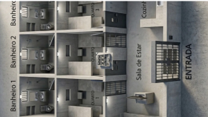 Banheiro privativo, cozinha e TV: como é 'acomodação' onde Bernal está preso em Campo Grande