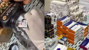 Operação apreende 1 tonelada de emagrecedores na central dos Correios de Campo Grande