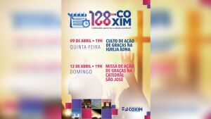 Coxim celebra 128 anos com programação religiosa nesta semana
