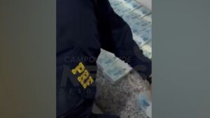 Na BR-163 em Coxim, mais de meio milhão em notas de R$ 100 é encontrado com motorista sem CNH