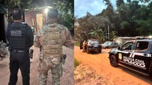 Dois morrem em confronto com policiais de MS durante operação de enfrentamento ao Comando Vermelho 
