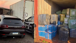 Porsche é apreendida e três pessoas são presas em operação contra o tráfico em MS