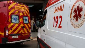 Carne entala na garganta e homem morre na frente do filho em MS 