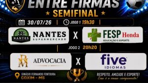 Campeonato Entre Firmas de Coxim define os semifinalistas de 2026