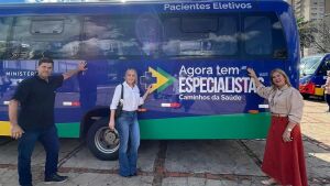 Sonora conquista micro-ônibus para transporte de pacientes após articulação da prefeita Clarice Ewerling
