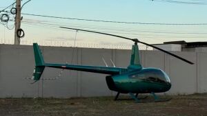 Helicóptero perseguido em MS leva 2 homens à prisão e apreensão de 345 kg de cocaína