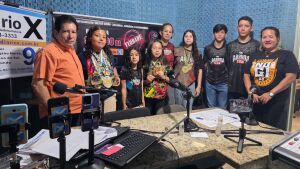 Atletas da Academia Arruda Team de Coxim destacam conquistas e convidam população para apoiar o 3&ordm; Jambingo em entrevista no rádio 